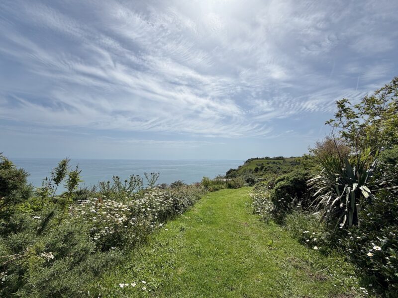 PlanetSKI hiking the South West Coastal Path. Image © PlanetSKI